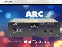 Tablet Screenshot of mayflowerelectronics.com